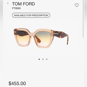 Tom Ford sunglasses - Phoebe TF 939 tort NWT